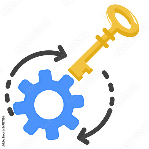 skills flat icon