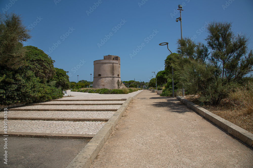 Torre Suda, Apulien, Salento, Italien Turm
