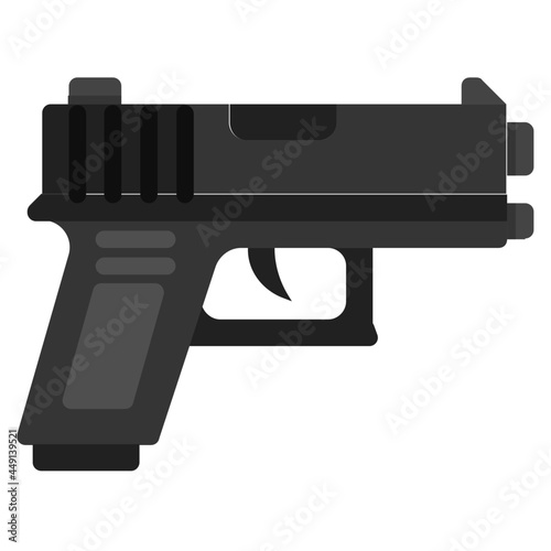 gun flat icon