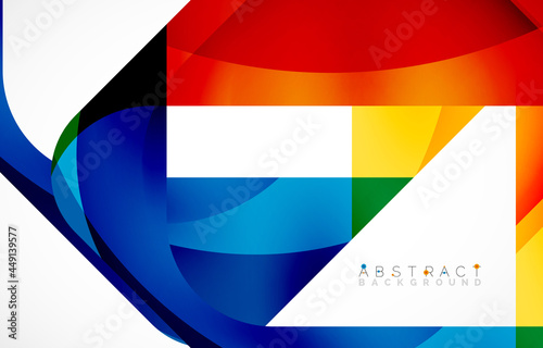 Minimal background. Abstract square shape with round corners created with wavy forms. Vector Illustration For Wallpaper, Banner, Background, Landing Page Free Download Minimal background. Abstract square shape with round corners created with wavy forms. Vector Illustration For Wallpaper, Banner, Background, Landing Page - GFXLoad
