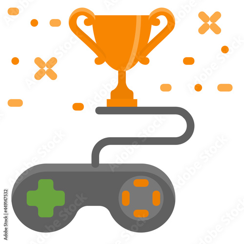 gamification flat icon