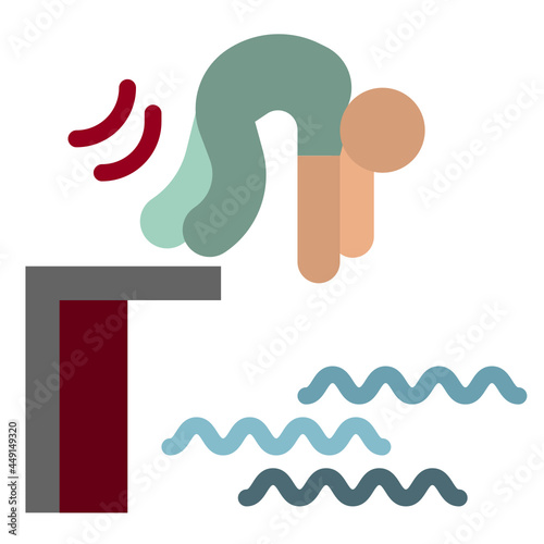 diving
