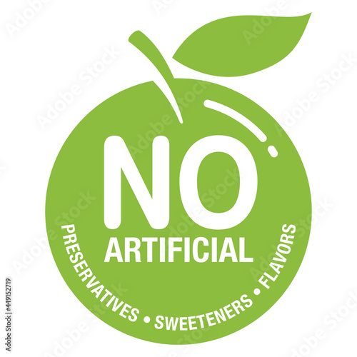 No Artificial Preservatives, Sweeteners, Flavors