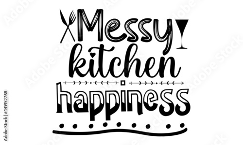 Messy kitchen happinKitchen Split Frame SVG  kitchen svg  cooking svg  Kitchen Monogram svg  Flourish Kitchen SVGess svg 