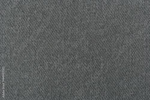 Texture of dark grey faux leather, Leatherette fabric pattern design, Polyuretherette wallpaper background, Close up