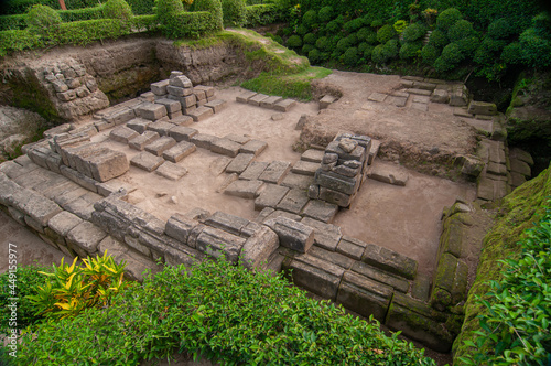 Klodangan Temple is an archaeological site in the form of remnants of stone buildings and is located in Klodangan, Sendangtirto, Berbah, Sleman, Yogyakarta. photo