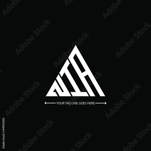 NIA letter logo creative design. NIA unique design photo