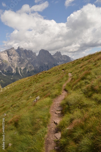 Hiking and trekking in the stunning scenery around the Italian Dolomite Mountains and in South Tyrol in Northern Italy