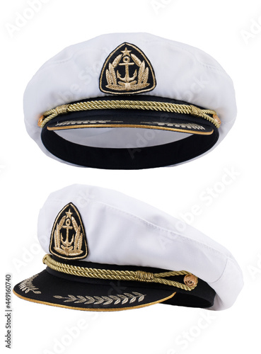 Marine cap in two angles