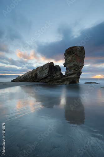 Playón de Bayas o El Sablón at Castrillón, Asturias, Spain photo