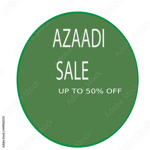  PAKISTAN AZADI SALE LOGO