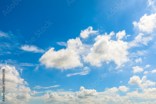 Clear sky and cloud natural landscape close-up in China © zhao dongfang