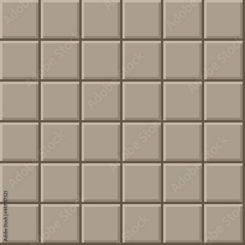 Abstract background pattern. Tiles background. Brown tile's vector texture.