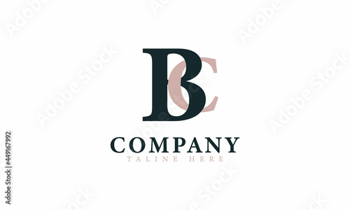 BC Luxury logo template design vector illustration.