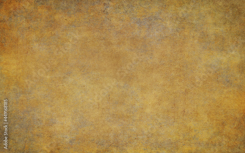 Old paper background illustration with soft blurred watercolor texture. Aged textured paper. Empty blank for design. Grunge. Vintage backdrop.
