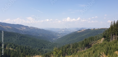 panorama of the mountains