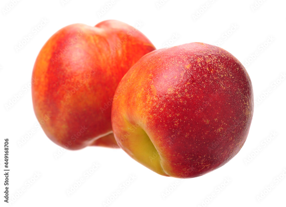peach isolated on white background peach isolated on white background