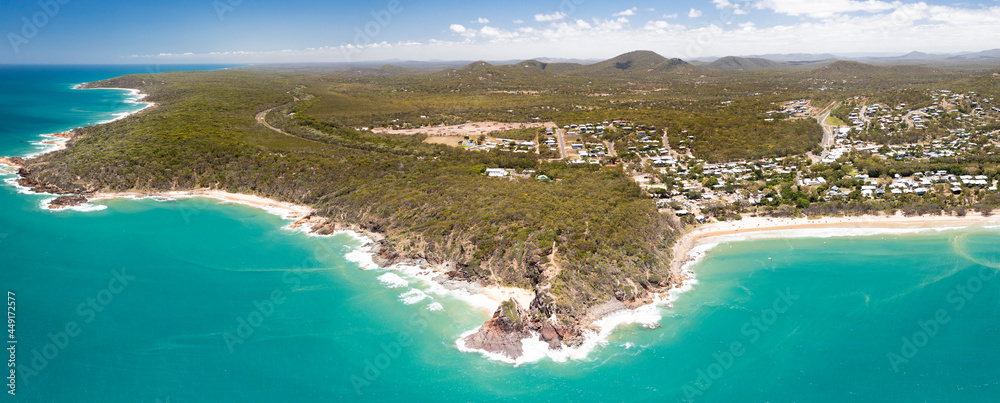 Panoramic view of the town of Agnes Water