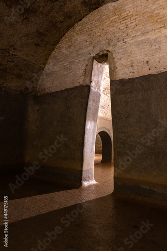 The great Roman cisterns of Fermo, Marche, Italy