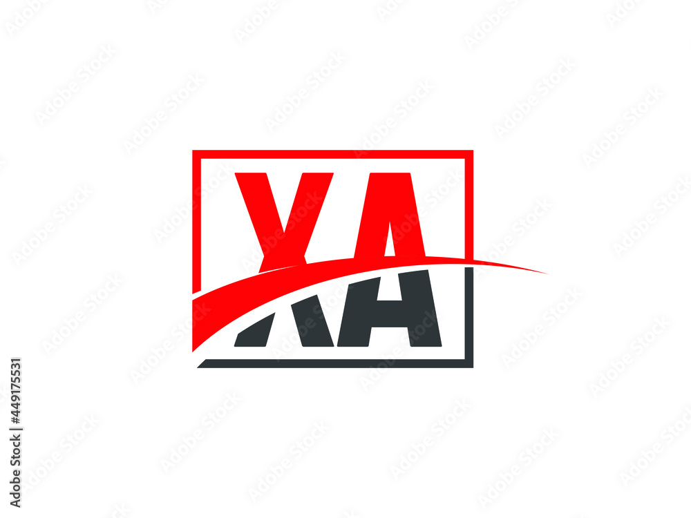 Obraz premium X A, XA Letter Logo Design