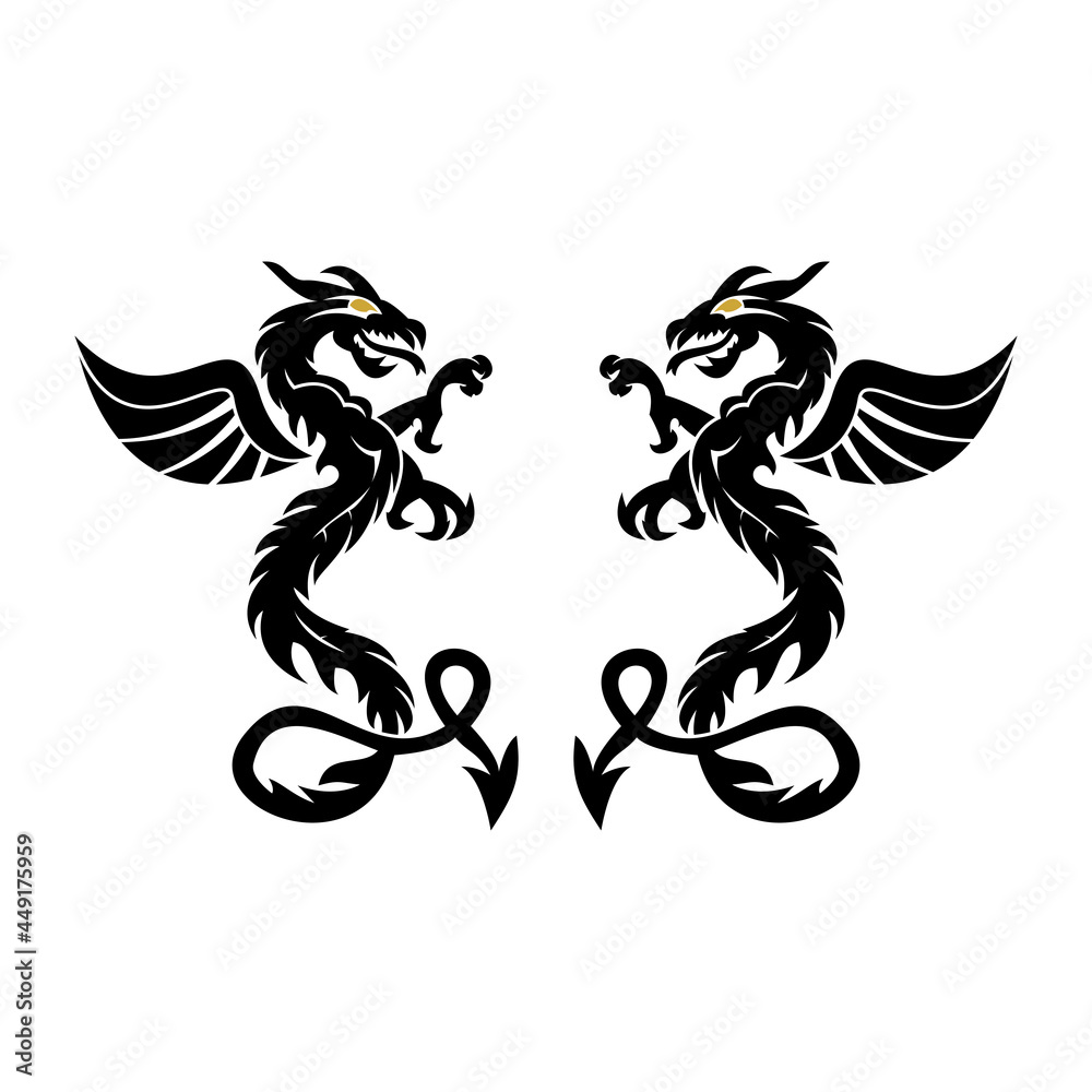 Dragon logo Dragon logo