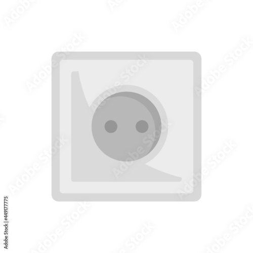 Type C power socket icon flat isolated vector Free Download Type C power socket icon flat isolated vector - GFXLoad
