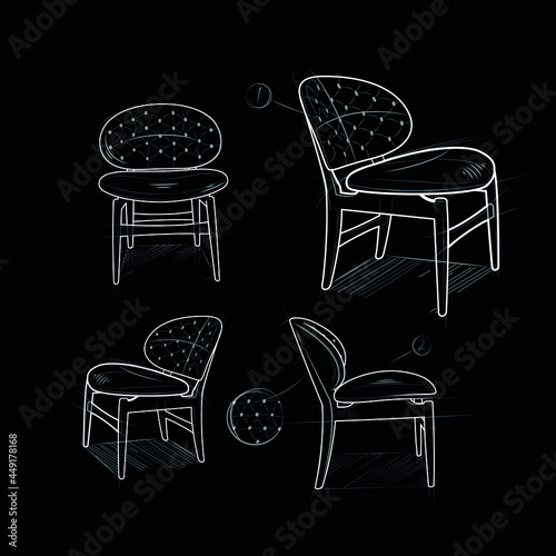 set of chair views