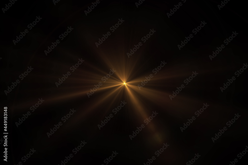 sun light lens flares art animation background