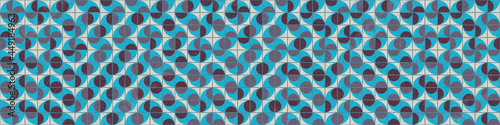 Abstract Geometric Pattern generative computational art illustration