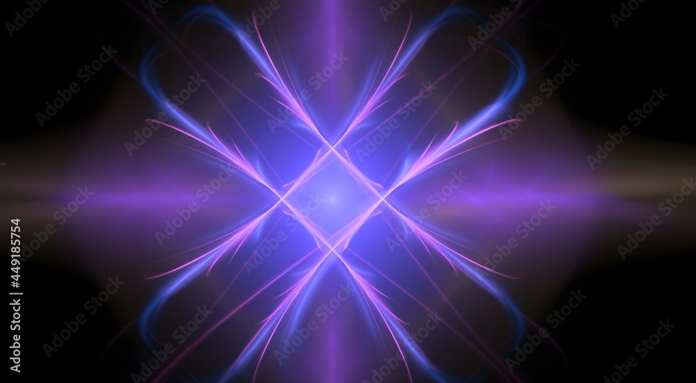 Dynamic Digital Fractal with beautiful symmetric patterns and smooth flowing pastel colors Dynamic Digital Fractal with beautiful symmetric patterns and smooth flowing pastel colors