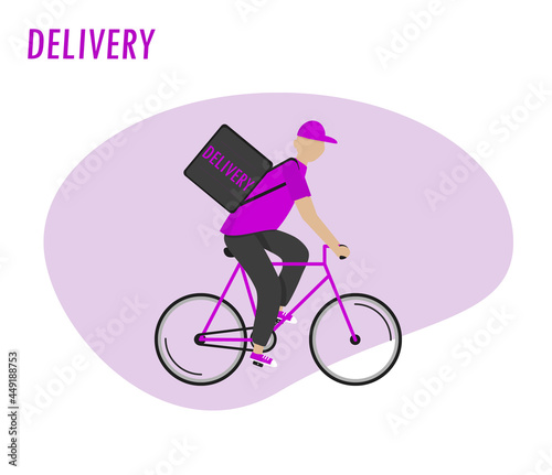 Delivery service, delivery home and office, bicycle courier	