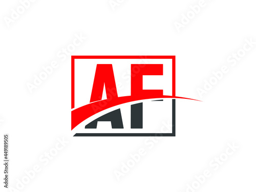 A F, AF Letter Logo Design © Rubel