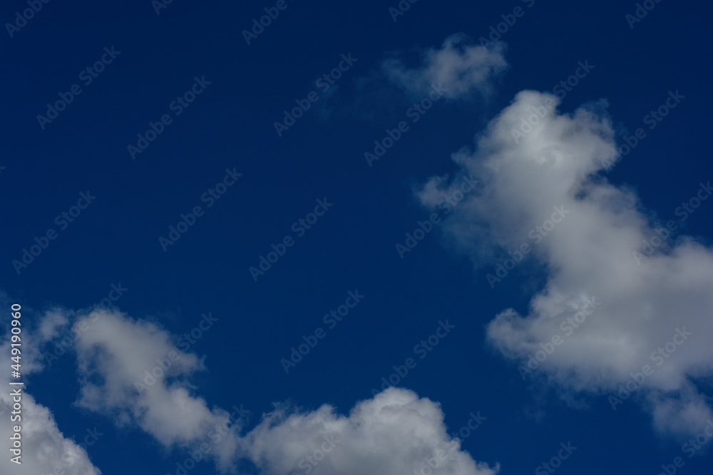 Beautiful blue sky with clouds Beautiful blue sky with clouds