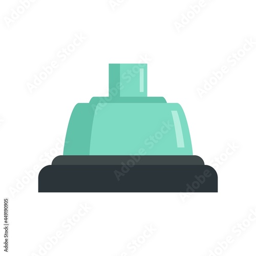 Anesthesia icon flat isolated vector