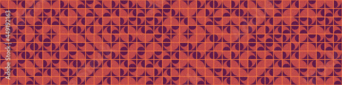 Abstract Geometric Pattern generative computational art illustration