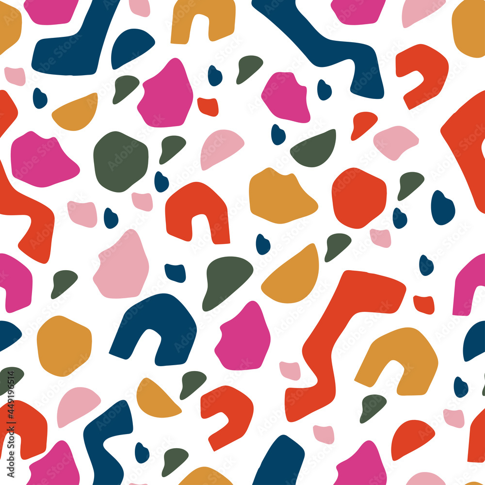 Abstract raster seamless pattern. Illustration with geometric shapes can be used for wallpapers, pattern fills, web page backgrounds,surface textures. Abstract raster seamless pattern. Illustration with geometric shapes can be used for wallpapers, pattern fills, web page backgrounds,surface textures.