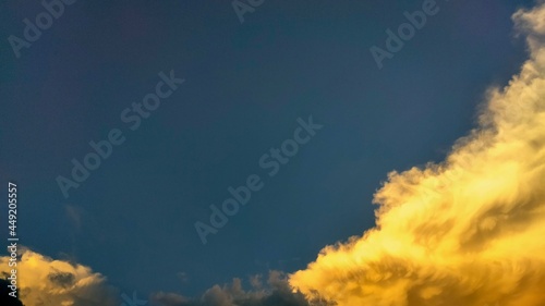 Beautiful Blue Sky with Cloud