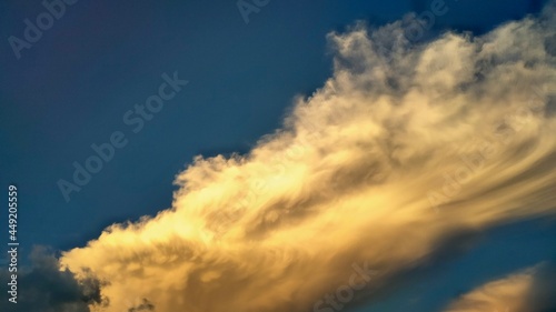 Beautiful Blue Sky with Cloud