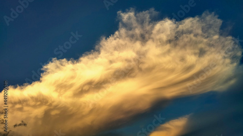 Beautiful Blue Sky with Cloud