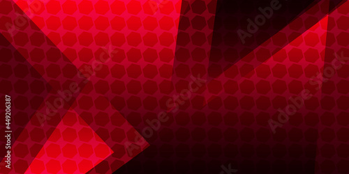 Modern red geometry background