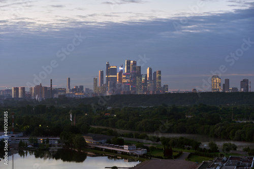 cityscape in the morning © gerchprung