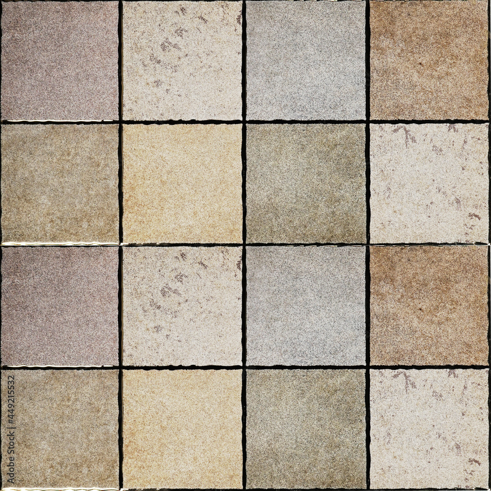 stone wall background on tile 
