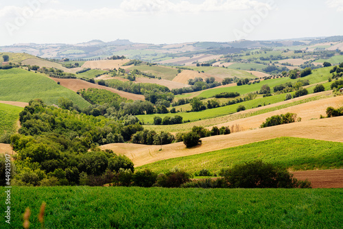Marche Region  Italy. Rural landscape