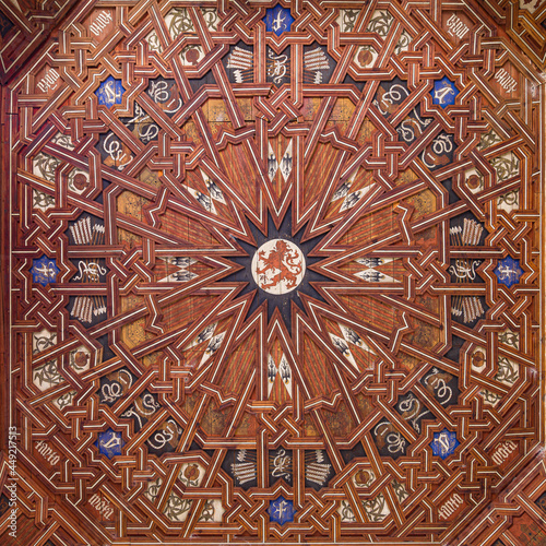Mudejar Ceiling at San Juan de los Reyes Monastery in Toledo