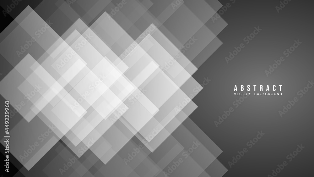 Abstract Colorful gradation with geometric shape background, overlapping squares on a gray and black background , Modern background design for presentation, illustration Vector EPS 10 Abstract Colorful gradation with geometric shape background, overlapping squares on a gray and black background , Modern background design for presentation, illustration Vector EPS 10