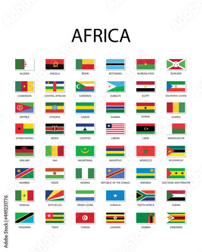 National flag in Africa, Vector rectangles design. Free Download National flag in Africa, Vector rectangles design. - GFXLoad
