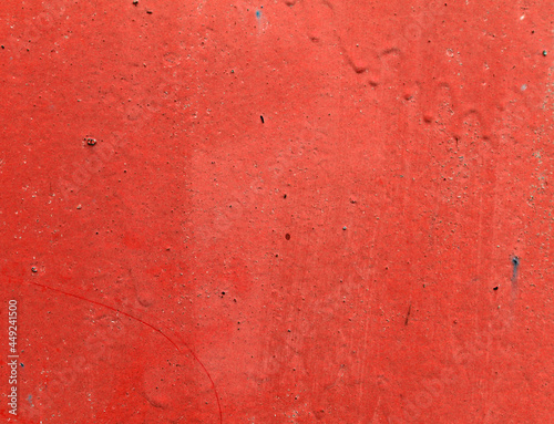 Old red paint on wall surface © Александр Ковалёв