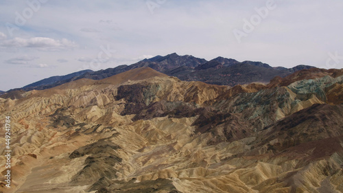 Death Valley Aerial Twenty Mule Team Canyon, California