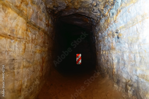 A secret underground passage