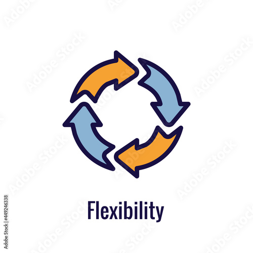 Agile Scrum Process, development icon